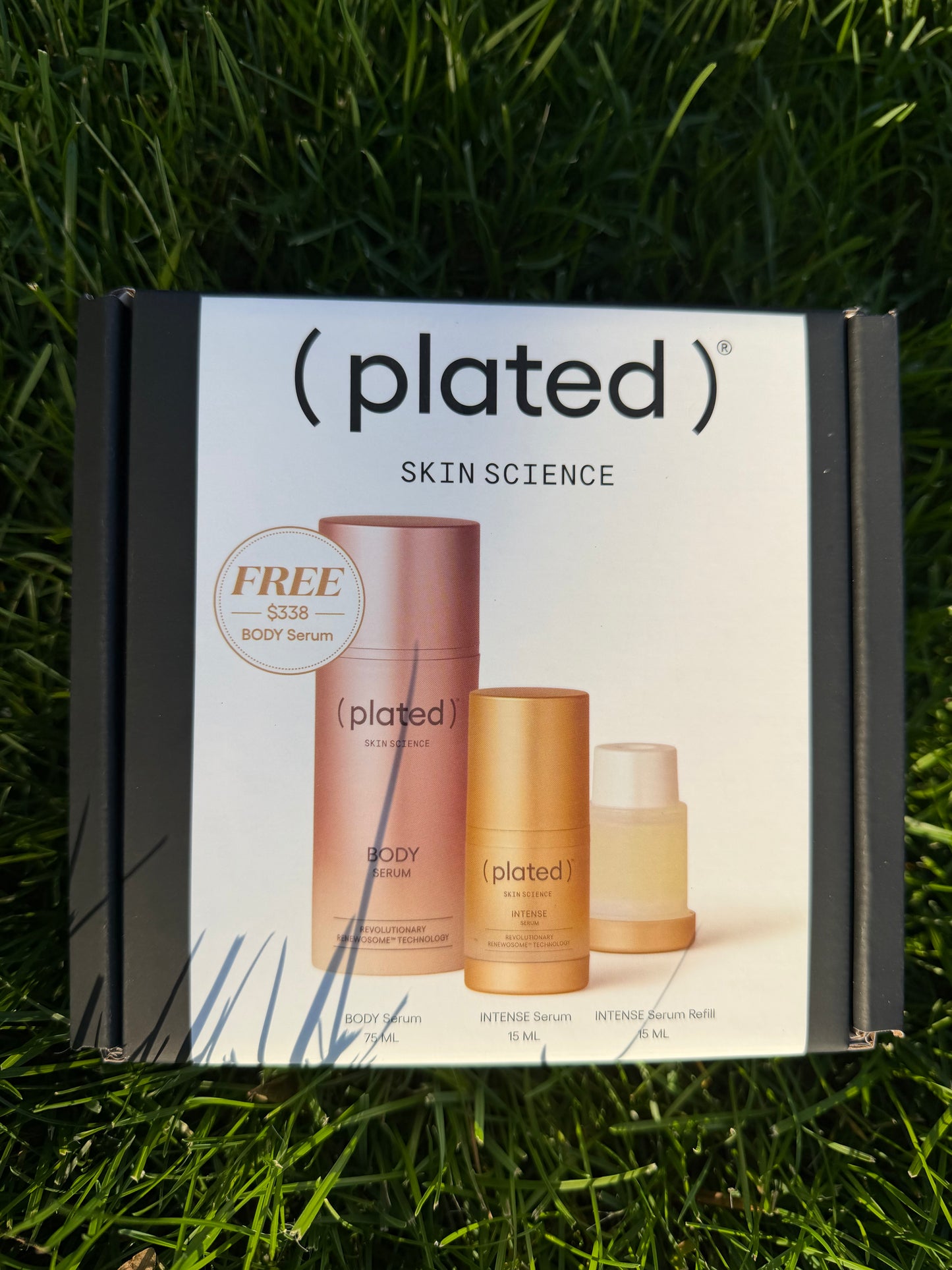 BODY serum + INTENSE + INTENSE refill